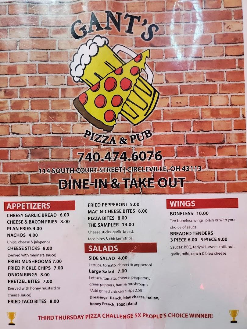 Gant's Pizza & Pub