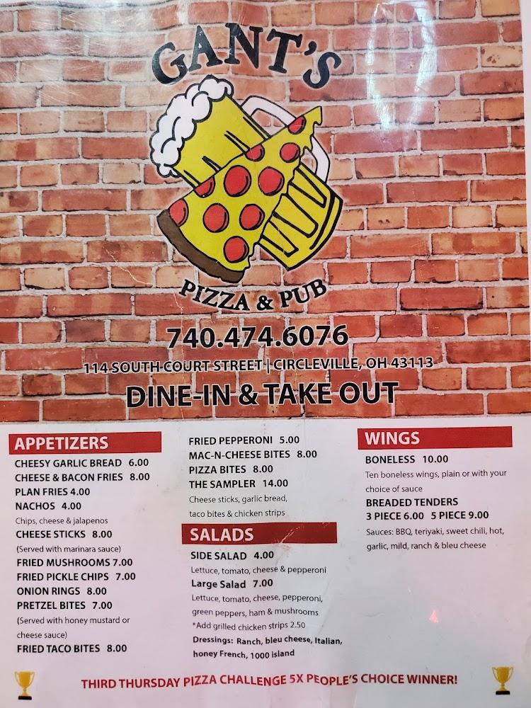 Gant's Pizza & Pub Cheesy Garlic Bread
